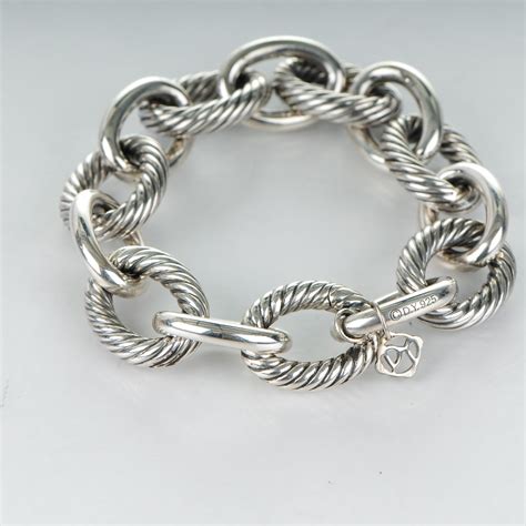 replica david yurman oval link bracelet